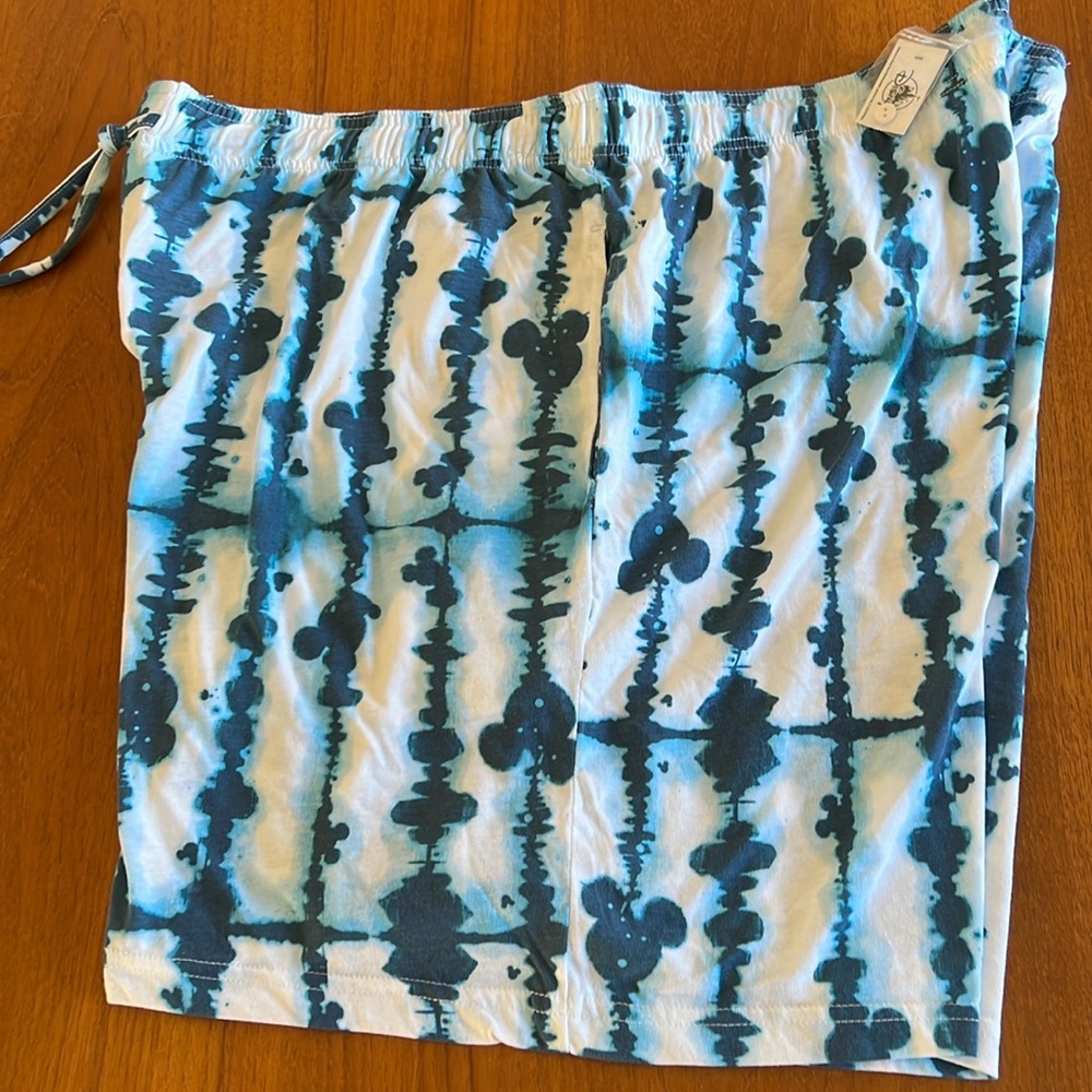 Disney Boxer Lounge Shorts Size XXL Blue White NWT